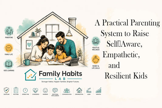 A Practical Parenting System to Raise Self‑Aware, Empathetic, and Resilient Kids