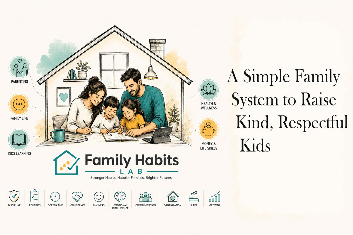 A Simple Family System to Raise Kind, Respectful Kids