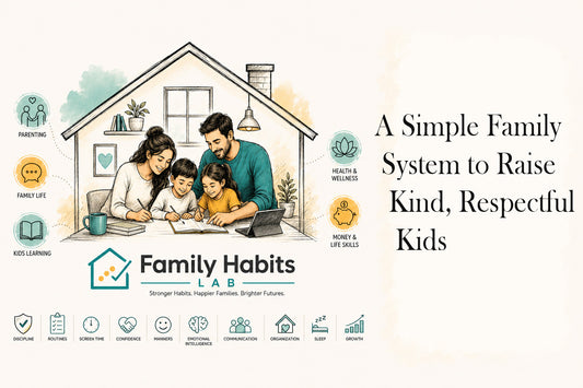 A Simple Family System to Raise Kind, Respectful Kids