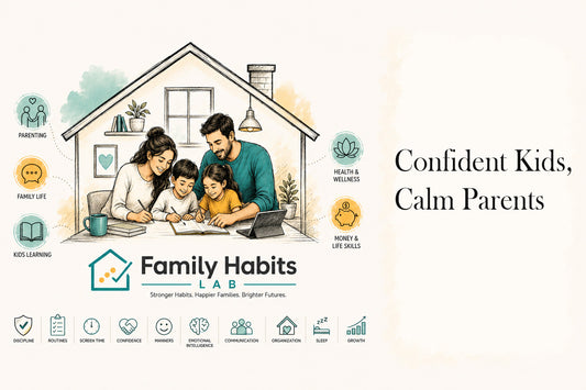 Confident Kids, Calm Parents – Confidence Parenting Toolkit (Printable PDFs)