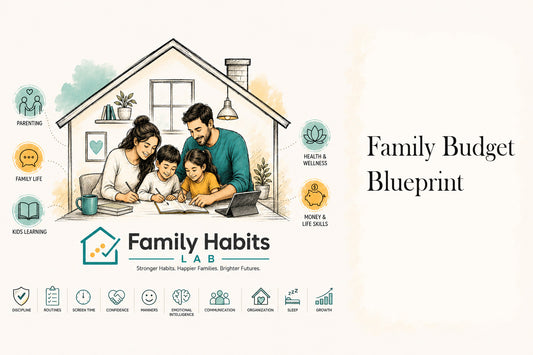 Family Budget Blueprint | Printable Family Budget Toolkit
