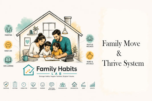 Family Move & Thrive System | Family Exercise PDF Toolkit