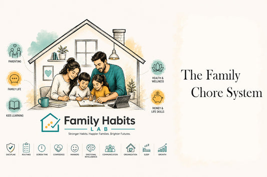 The Family Chore System – Printable Chore Charts, Checklists & Planner Toolkit