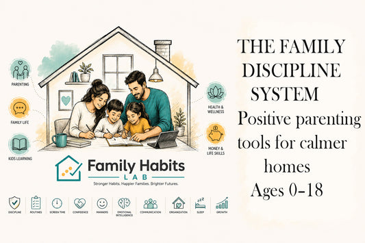 The Family Discipline System: A Complete Positive Parenting Toolkit for Ages 0–18